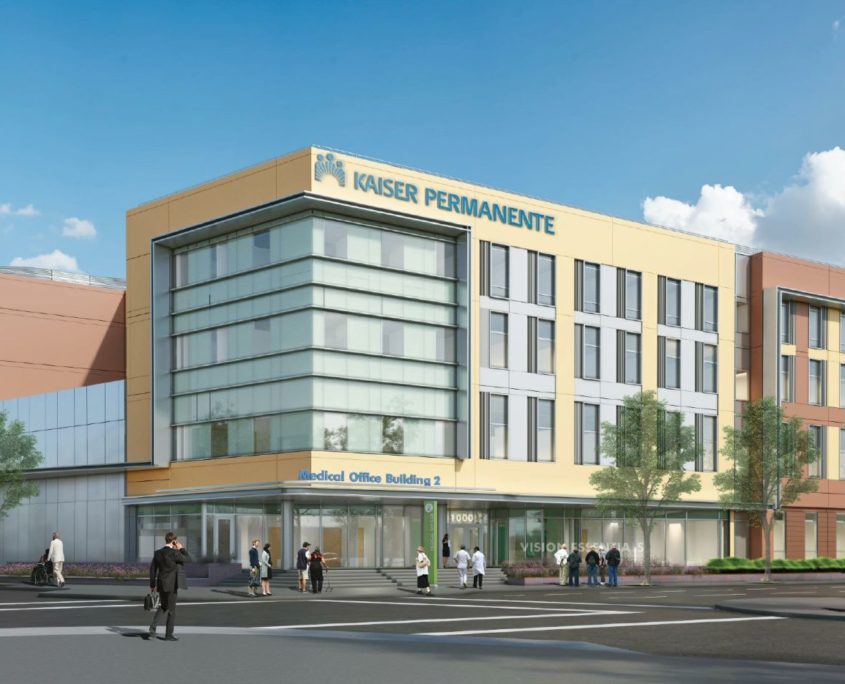 Kaiser Redwood City Specialty Medical Office Building and Parking Garage Swinerton
