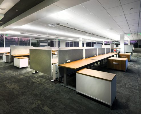 NetApp office cubicles