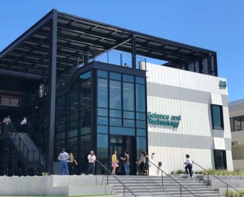 Science and Technology Building at Cañada College in Redwood City.