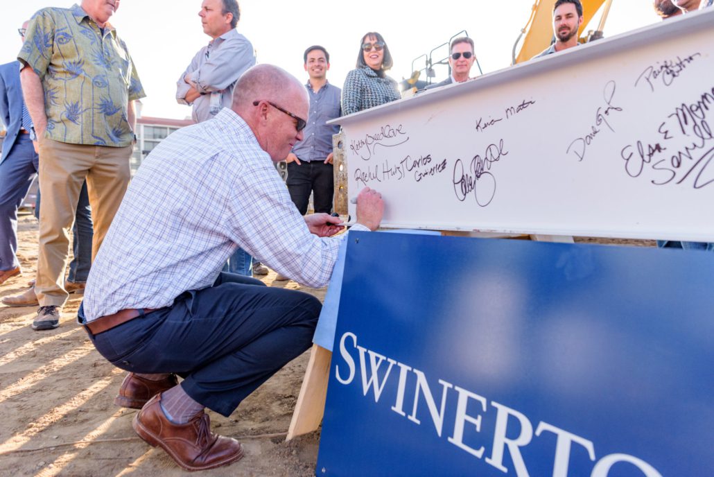 Mike Berryhill, Operations Manager at Hotel Del Coronado Ground Breaking