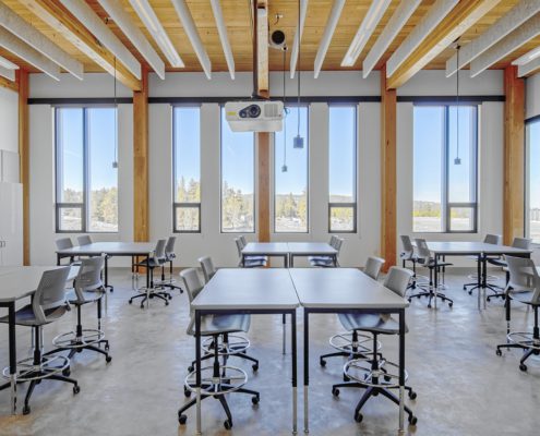 Mass Timber Buildings: A New Approach to Sustainability in classrooms.