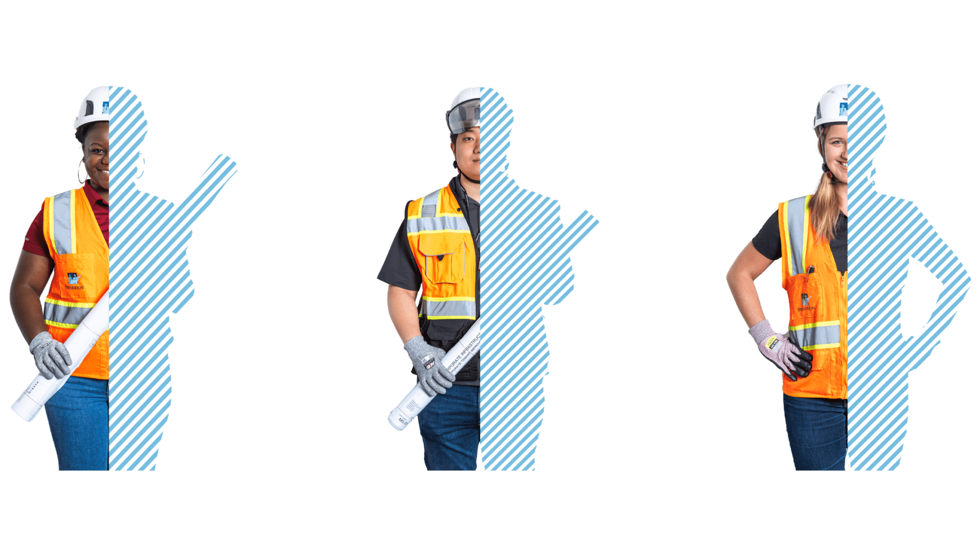 Construction Careers Swinerton employees stripes