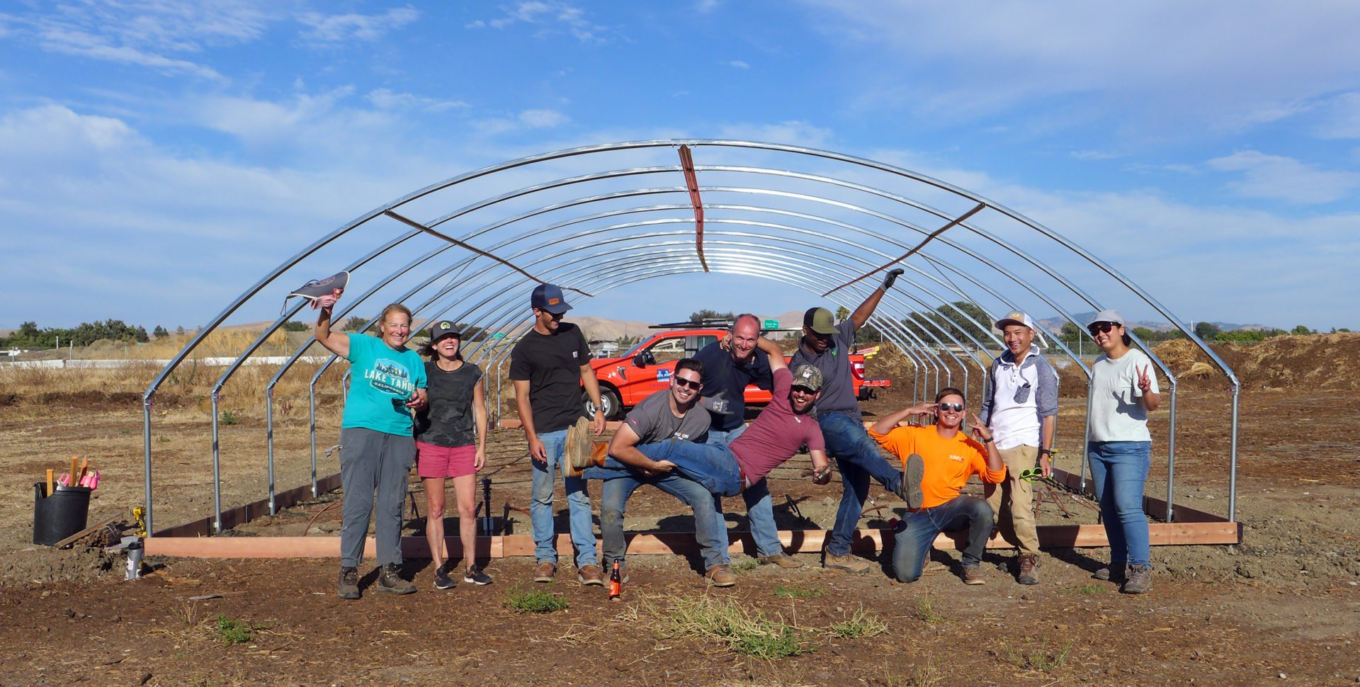 Swinerton Helps Build CoCo San Sustainable Farm Greenhouse