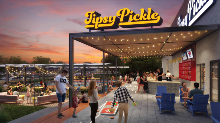 Tipsy Pickle Renders for Charlotte’s Camp North End