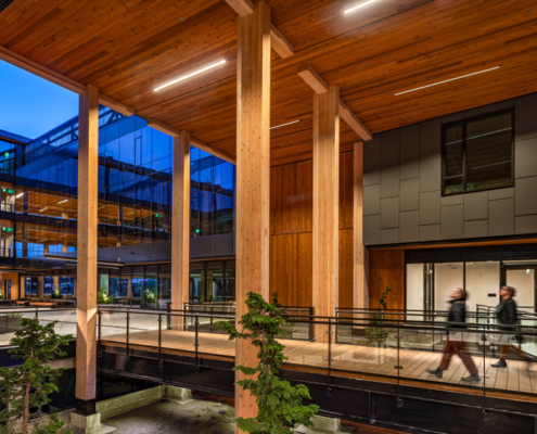 Mass Timber, Offsite Construction, and Other Sustainable Building Practices: Q&A with Swinerton’s Lisa Podesto