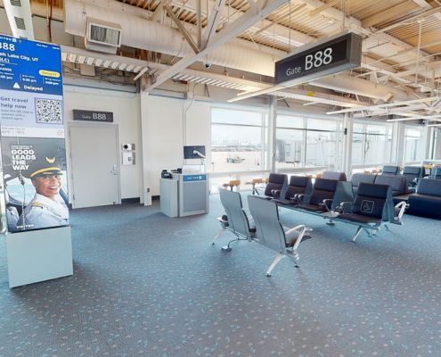 DEN United Airlines Concourse B Gates of the Future