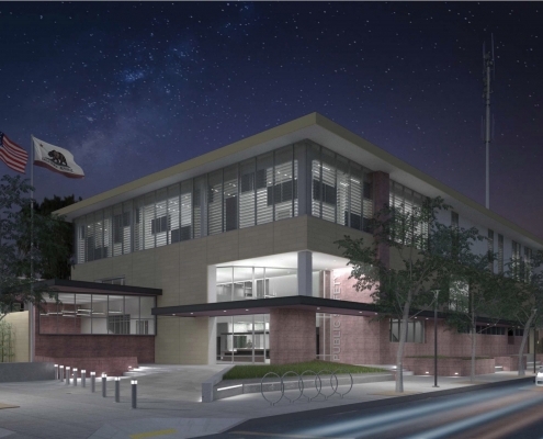 Palo Alto Public Safety Building Rendering