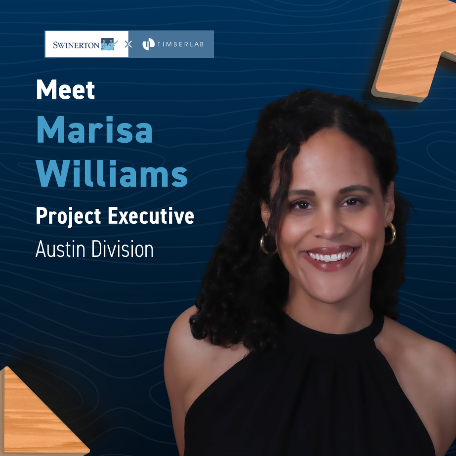 Marisa Williams MassTimber Campaign_Carousel_2 Healthcare Construction Leader Rashad Morton | Swinerton