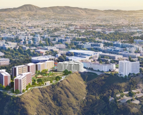 San Diego State University, Evolve Student Housing Project, Rendering by Gensler
