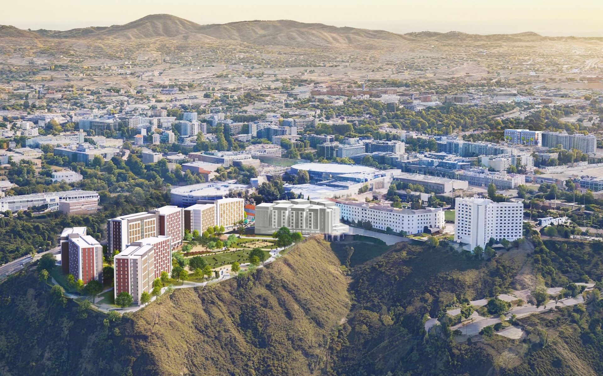 San Diego State University, Evolve Student Housing Project, Rendering by Gensler San Diego State University, Evolve Student Housing Project, Rendering by Gensler