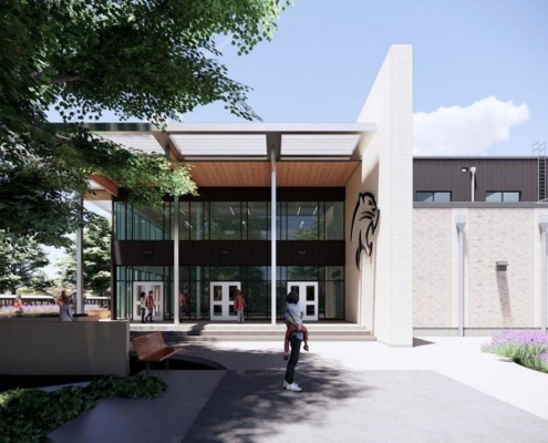 AISD Crockett HS Fine Arts_exterior3